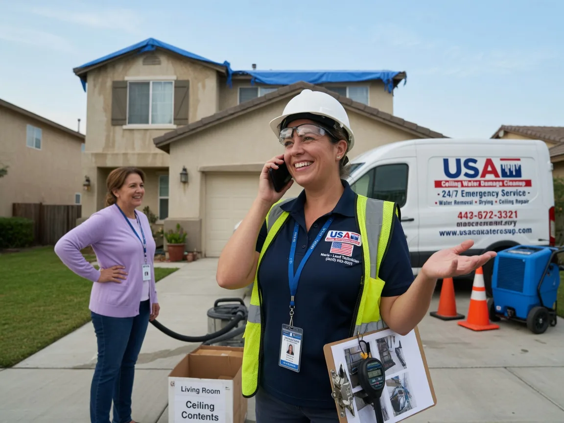 Ceiling Water Damage Restoration New Melle, MO FAQs